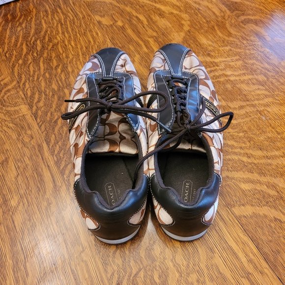 Coach Kirby Sateen Sneakers Sz 11M - Picture 2 of 5